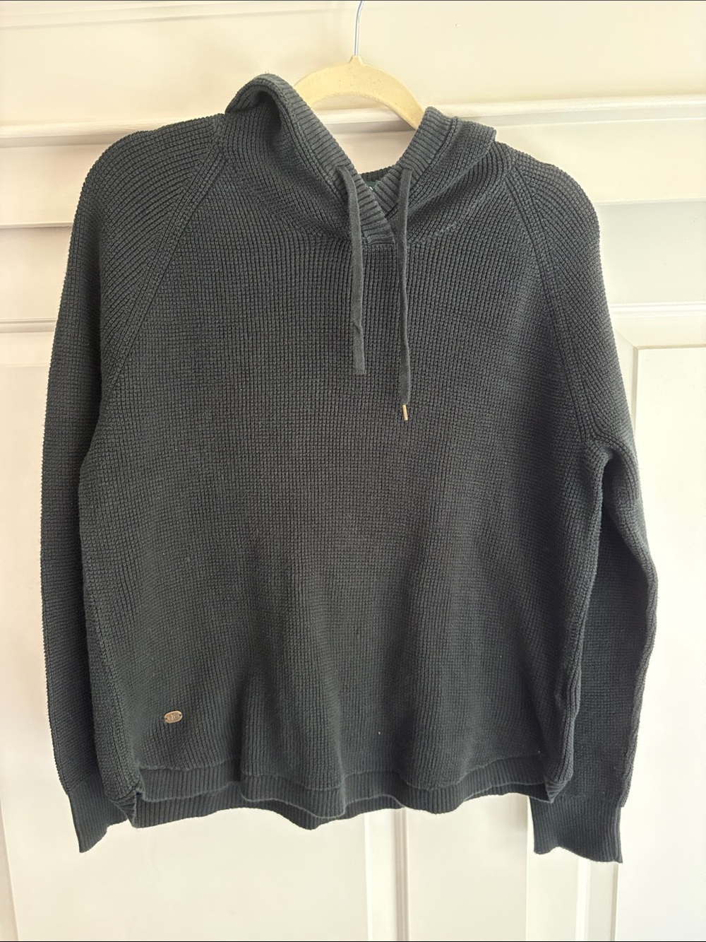 Lauren Ralph Lauren Charcoal Crewneck Hoodie Sweater
